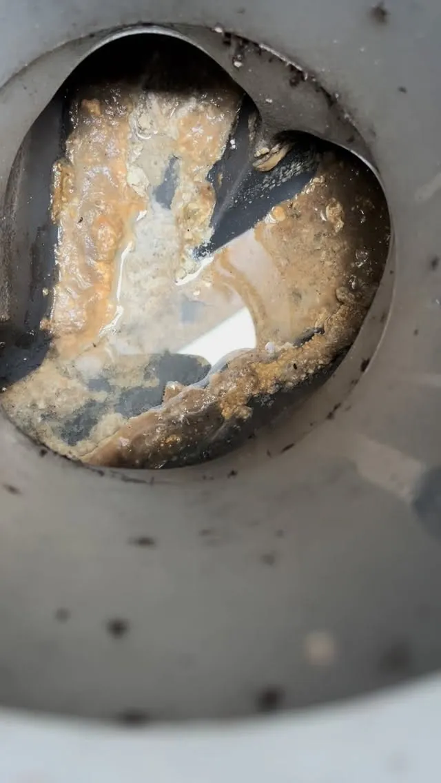 5年前に洗浄を行ったお宅に、今回は定期的なメンテナンスとして...